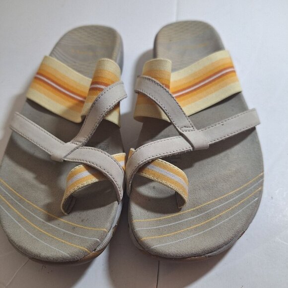 merrell Shoes - Merrell Zinnia Silver Lining Womens Flip Flops 9